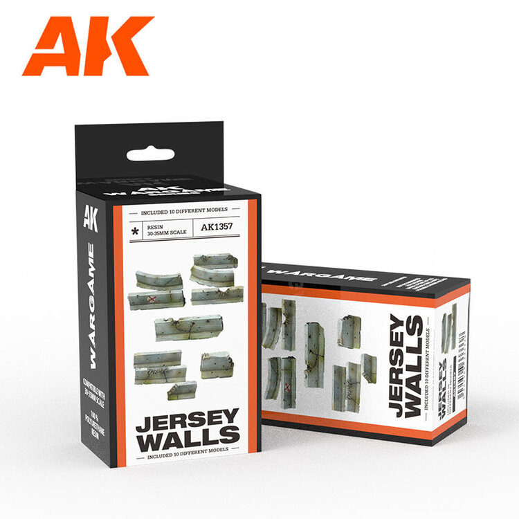 AK Interactive AK Interactive - Wargame - Scenography: Jersey Walls