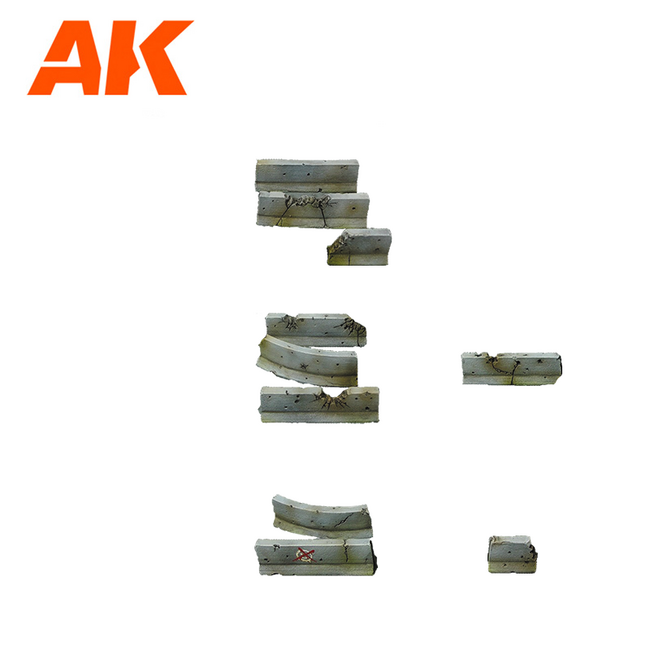 AK Interactive AK Interactive - Wargame - Scenography: Jersey Walls