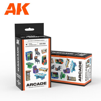 AK Interactive Wargame - Scenography: Arcade Machines