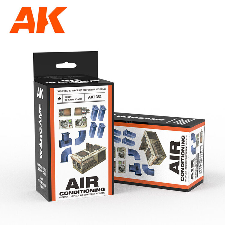 AK Interactive AK Interactive - Wargame - Scenography: Air Conditioning