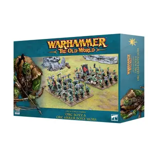 Games Workshop Orc & Goblin Tribes: Orc Boyz & Orc Arrer Boyz Mobs