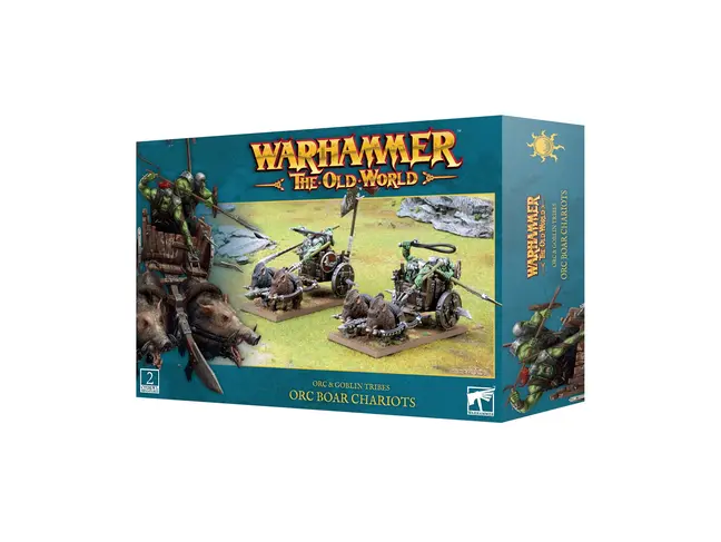 Games Workshop Warhammer Orc & Goblin Tribes: Orc Boar Chariots