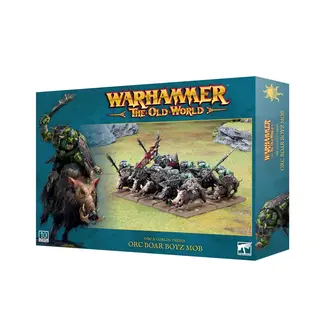 Games Workshop Orc & Goblin Tribes: Orc Boar Boyz Mob