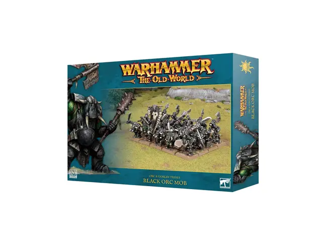 Games Workshop Warhammer Orc & Goblin Tribes: Black Orc Mob