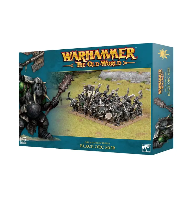 Games Workshop Warhammer Warhammer The Old World - Orc & Goblin Tribes: Black Orc Mob