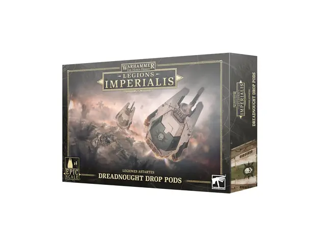 Games Workshop Warhammer Legions Imperialis: Dreadnought Drop Pods