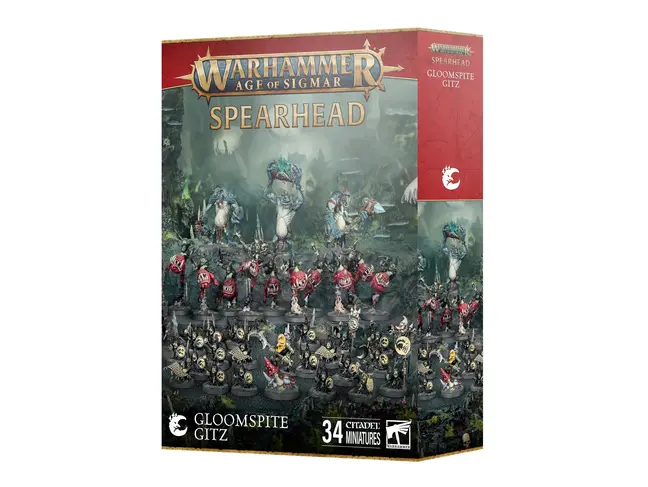 Games Workshop Warhammer Spearhead: Gloomspite Gitz - Bad Moon Madmob