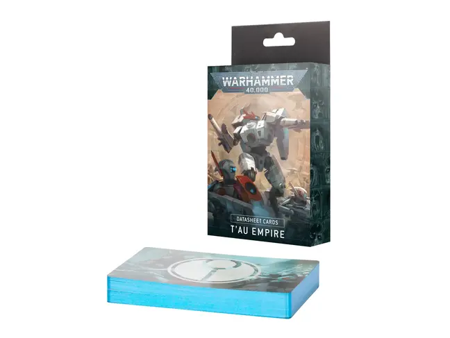 Games Workshop Warhammer Datasheet Cards: Tau Empire (fr)