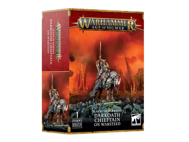 Games Workshop Warhammer Slaves to Darkness: Darkoath Chieftain on Warsteed