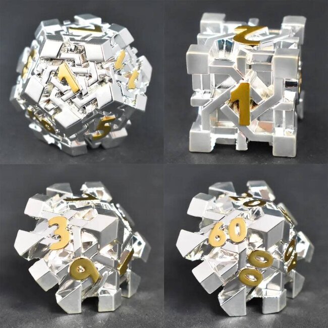 Würfelz Würfelz: Angel Cube - 7 Die Metal Set