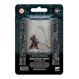 Games Workshop Adepta Sororitas: Ministorum Priest with Vindictor