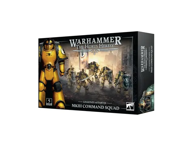 Games Workshop Warhammer Legiones Astartes: MK3 Command Squad