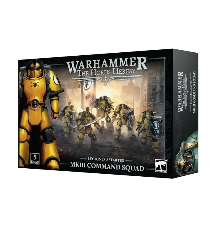 Games Workshop Warhammer Warhammer The Horus Heresy - Legiones Astartes: MKIII Command Squad