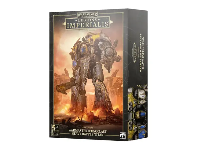 Games Workshop Warhammer Legions Imperialis: Warmaster Iconoclast Heavy Battle Titan