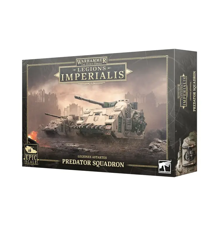Games Workshop Warhammer Games Workshop - Legions Imperialis: Predator Squadron
