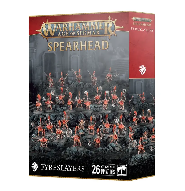 Games Workshop Warhammer Warhammer Age of Sigmar - Spearhead: Fyreslayers