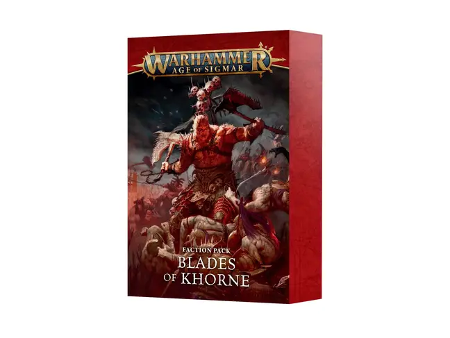 Games Workshop Warhammer Age of Sigmar: Blades of Khorne Faction Pack (en)