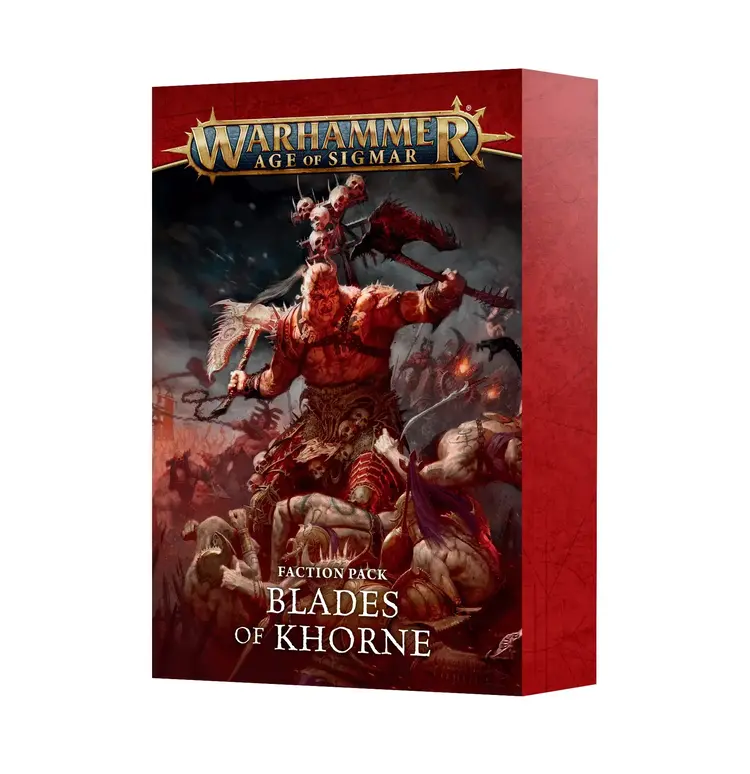 Games Workshop Warhammer Age of Sigmar: Blades of Khorne Faction Pack (en)