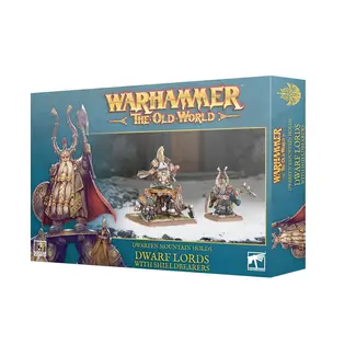 Games Workshop Dwarfen Mountain Holds: Dwarf Lords with Shieldbearers