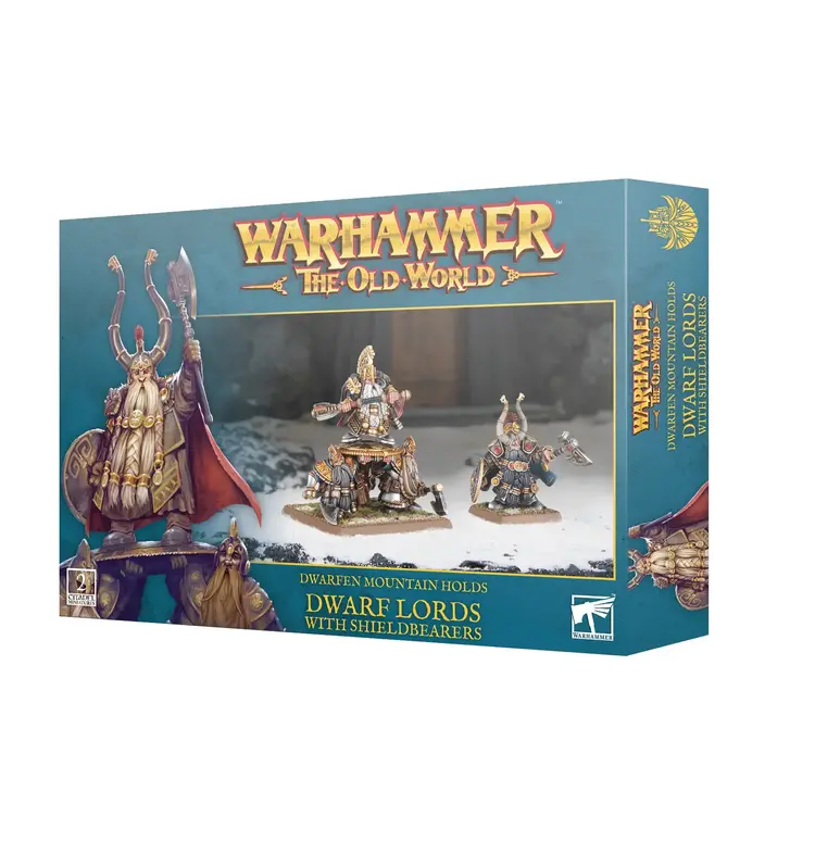 Games Workshop Warhammer Warhammer The Old World - Dwarfen Mountain Holds: Dwarf Lords with Shieldbearers