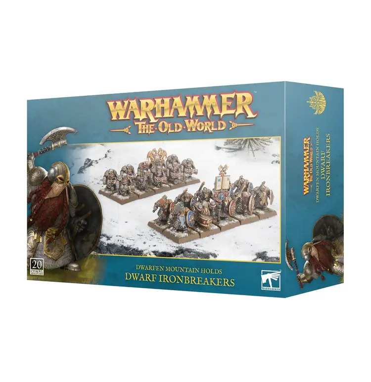 Games Workshop Warhammer Warhammer The Old World - Dwarfen Mountain Holds: Dwarf Ironbreakers