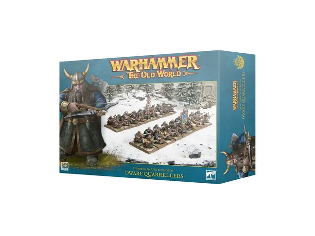 Games Workshop Warhammer Dwarfen Mountain Holds: Dwarf Quarrellers & Thunderers