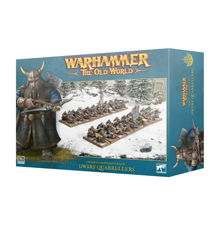 Games Workshop Warhammer Warhammer The Old World - Dwarfen Mountain Holds: Dwarf Quarrellers & Thunderers