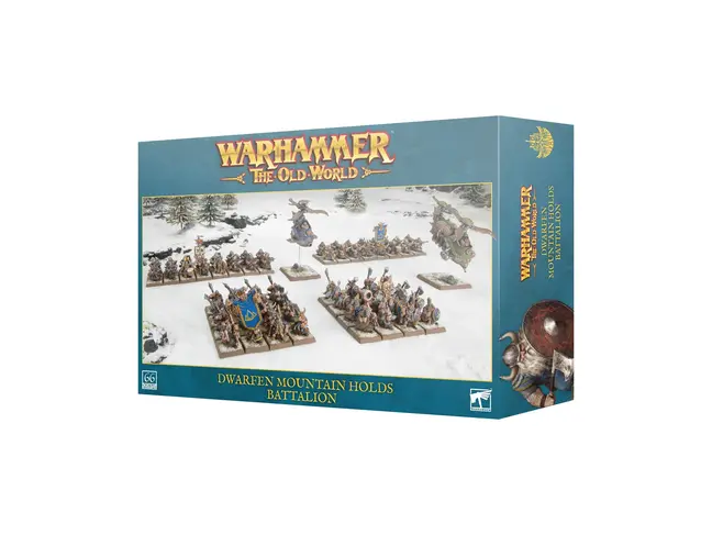 Games Workshop Warhammer Dwarfen Mountain Holds: Battalion