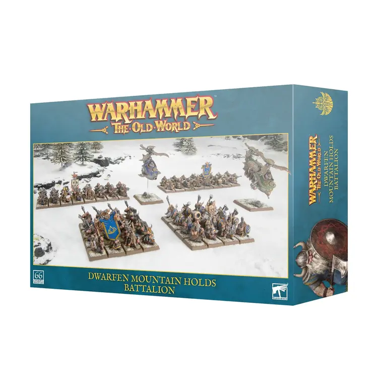 Games Workshop Warhammer Warhammer The Old World - Dwarfen Mountain Holds: Battalion