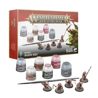 Games Workshop Age of Sigmar: Skaven - Paint Set