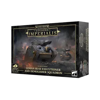 Games Workshop Legions Imperialis: Leman Russ Executioner and Demolisher Squadron