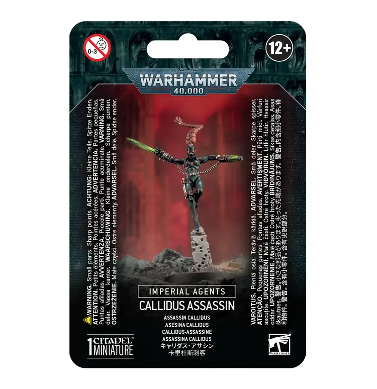 Games Workshop Warhammer Warhammer 40000 - Imperial Agents: Callidus Assassin