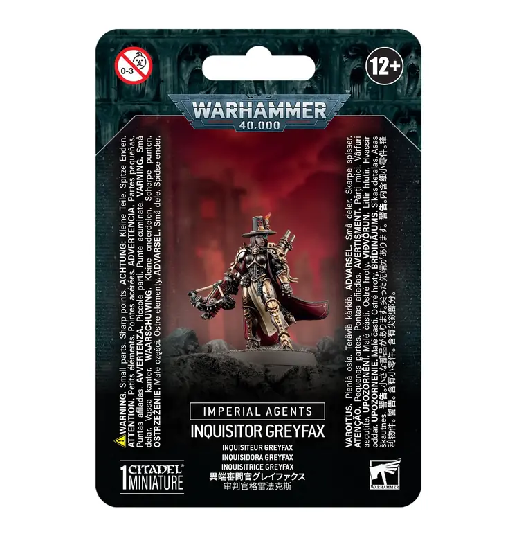 Games Workshop Warhammer Warhammer 40000 - Imperial Agents: Inquisitor Greyfax