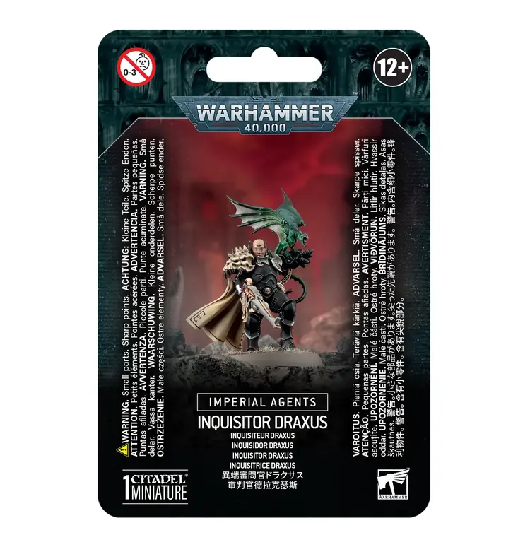 Games Workshop Warhammer Warhammer 40000 - Imperial Agents: Inquisitor Draxus