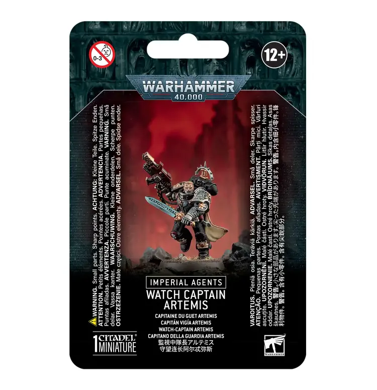Games Workshop Warhammer Warhammer 40000 - Imperial Agents: Watch Captain Artemis