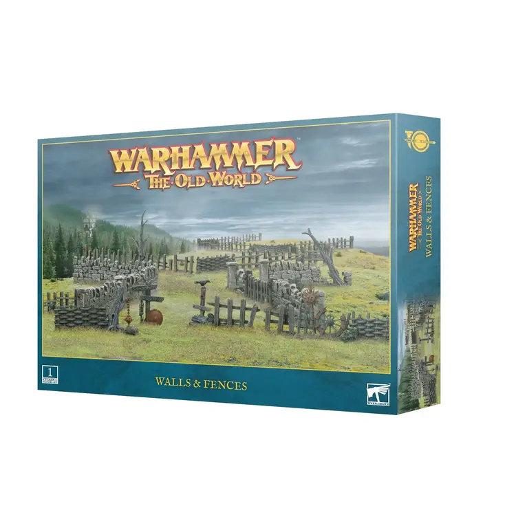 Games Workshop Warhammer Games Workshop - Warhammer The Old World: Terrain - Walls & Fences