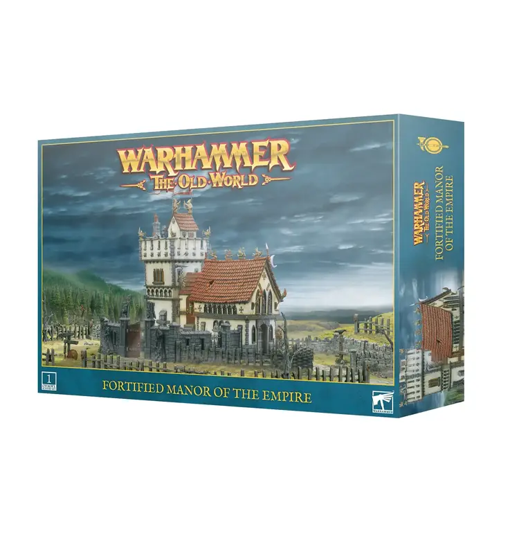 Games Workshop Warhammer Games Workshop - Warhammer The Old World: Terrain - Fortified Manor of the Empire