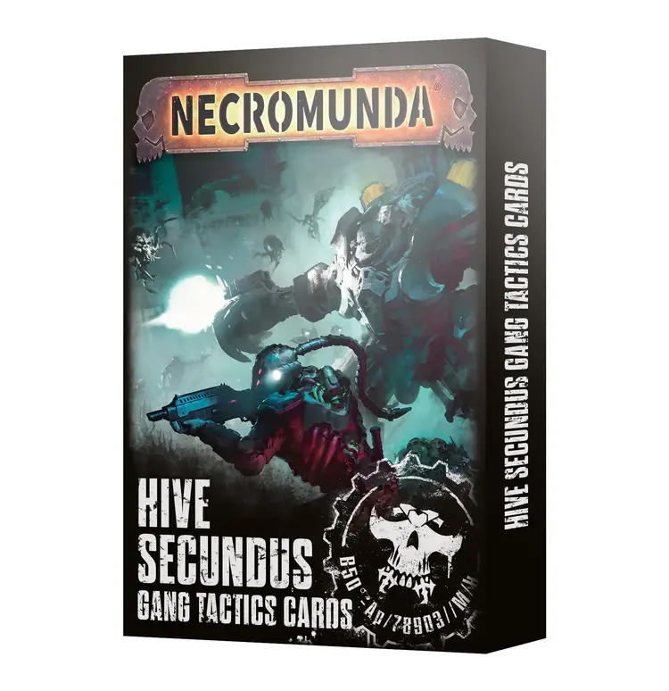 Games Workshop Warhammer Games Workshop - Warhammer - Necromunda: Hive Secundus - Tactics Cards