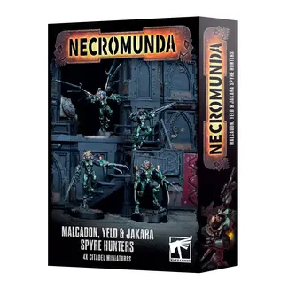 Games Workshop Necromunda: Malcadon, Yeld & Jakara Spyre Hunters