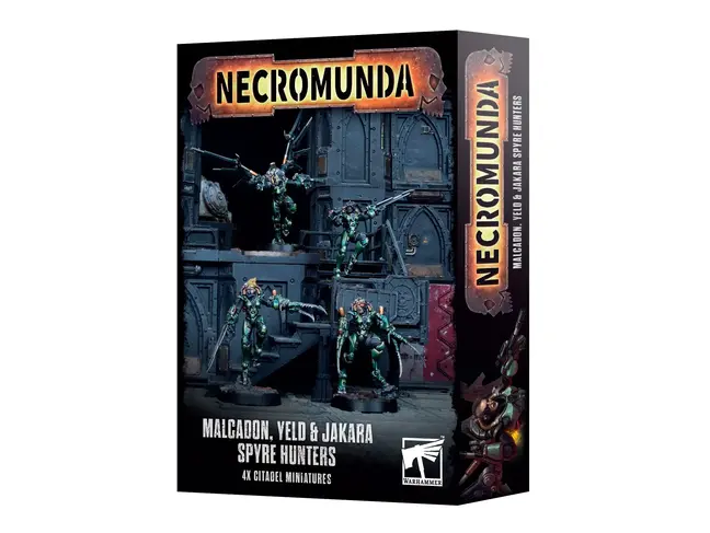 Games Workshop Warhammer Necromunda: Malcadon, Yeld & Jakara Spyre Hunters