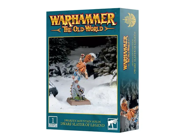 Games Workshop Warhammer Dwarfen Mountain Holds: Dwarf Slayer of Legend