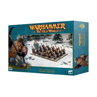 Games Workshop Dwarfen Mountain Holds: Dwarf Miners