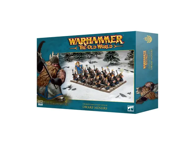 Games Workshop Warhammer Dwarfen Mountain Holds: Dwarf Miners