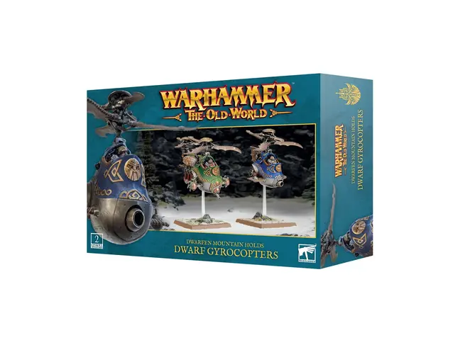 Games Workshop Warhammer Dwarfen Mountain Holds: Dwarf Gyrocopters