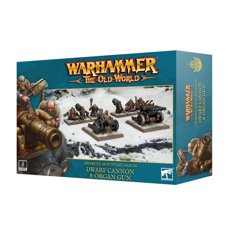 Games Workshop Warhammer Warhammer The Old World - Dwarfen Mountain Holds: Dwarf Cannon & Organ Gun