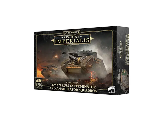 Games Workshop Warhammer Legions Imperialis: Leman Russ Exterminator and Annihilator Squadron