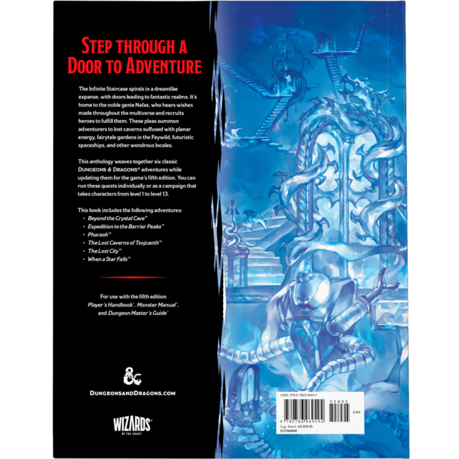 Wizards of the Coast Wizards of the Coast - Dungeons & Dragons: Quests form the Infinite Staircase