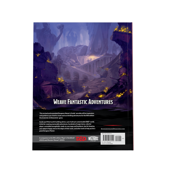 Wizards of the Coast Wizards of the Coast - Dungeons & Dragons: Dungeon Master's Guide 2024