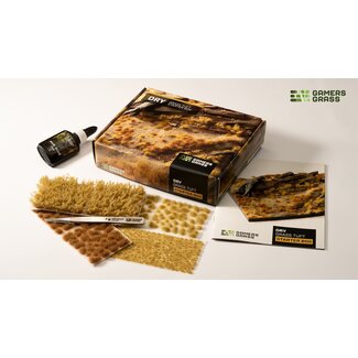 Gamers Grass Tuft Starter Box - Dry Grass