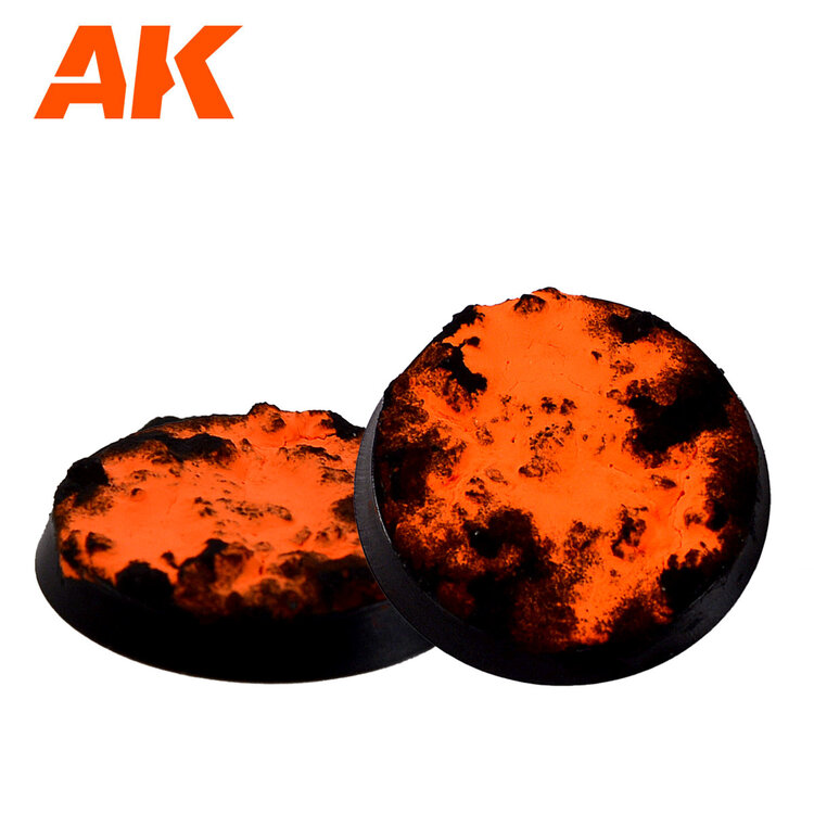 AK Interactive AK Interactive - Wargame - Enamel Liquid Pigment: Orange Fluor